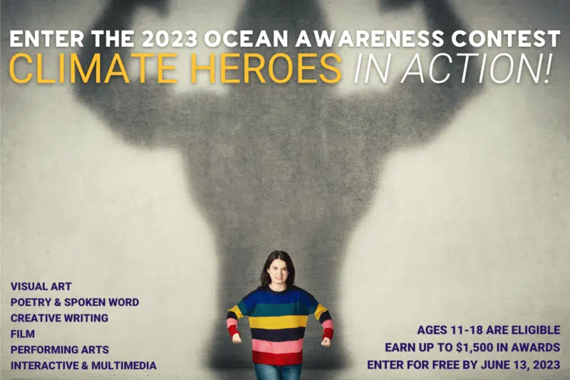 Ocean Awareness Contest Tell Your Climate Story Bow Seat Ocean